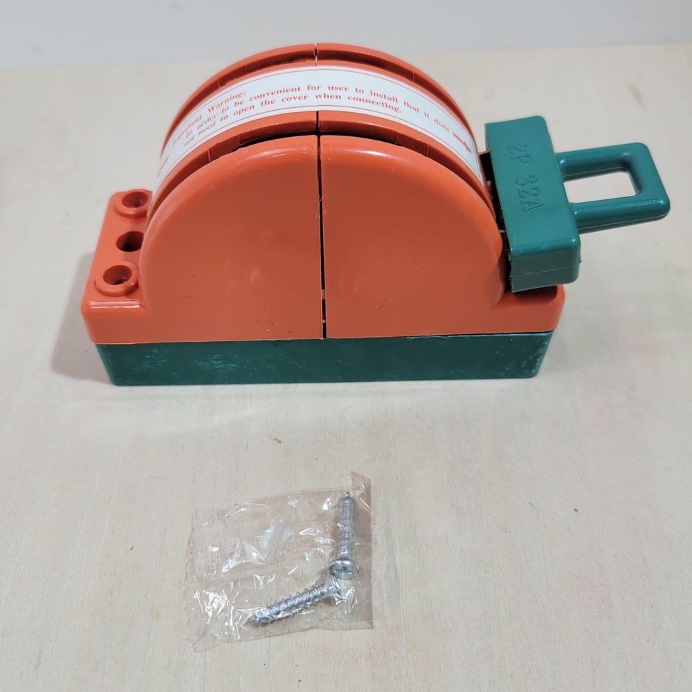 2P 32A Disconnect Switch Lever‎ Handle Electrical Safety Lockout Outage